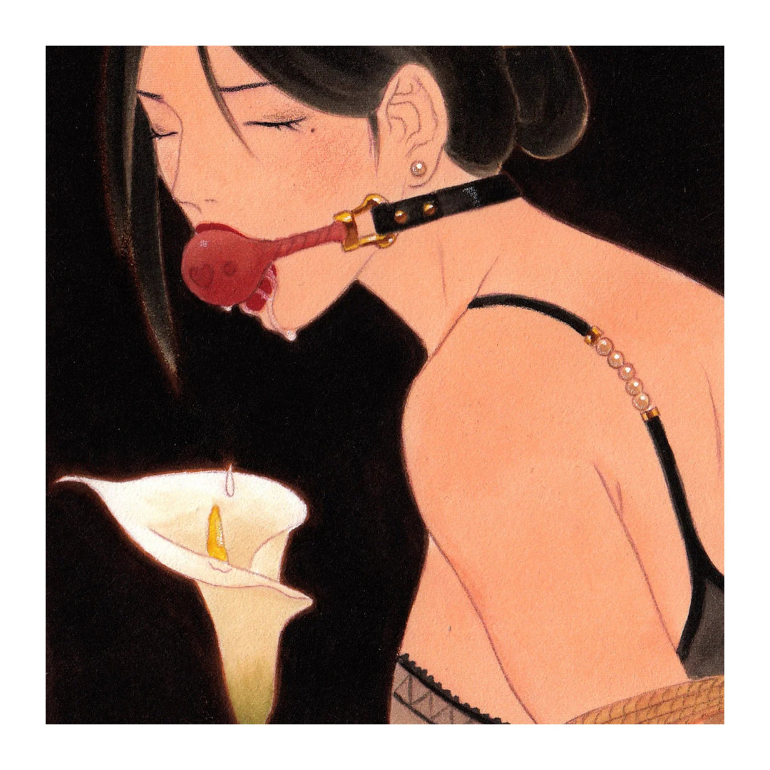 UPKO - GAG BALL IN SILICONE ROSSO