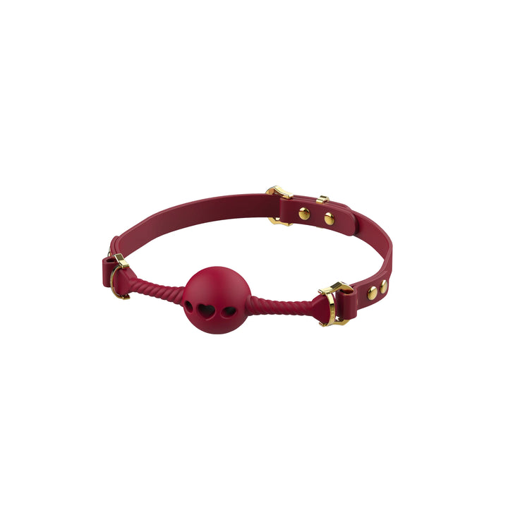 UPKO - GAG BALL IN SILICONE ROSSO