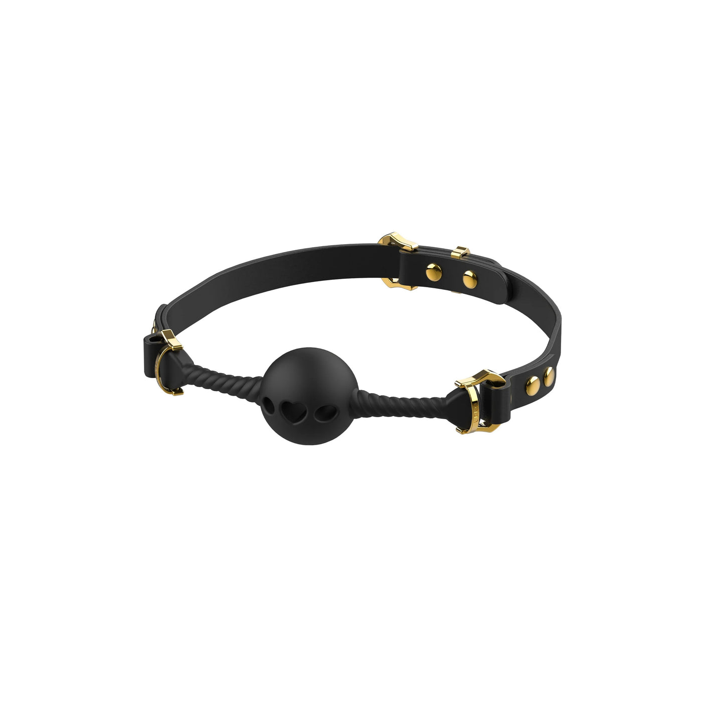 UPKO - GAG BALL IN SILICONE NERO