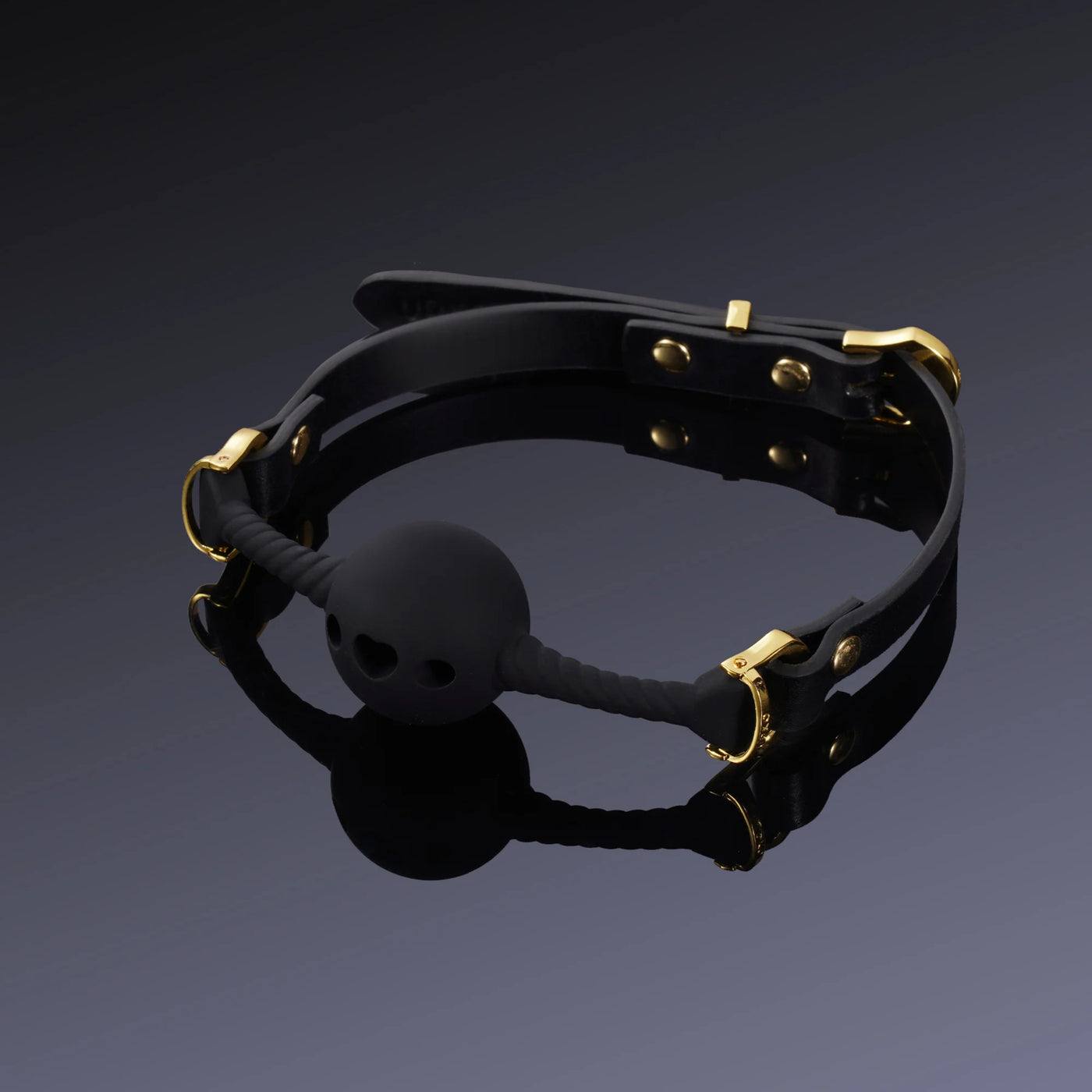 UPKO - GAG BALL IN SILICONE NERO
