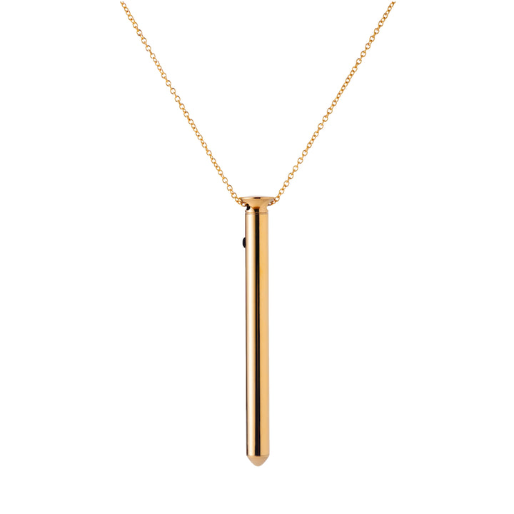 CRAVE - VESPER 2 VIBRATOR NECKLACE GOLD 24K