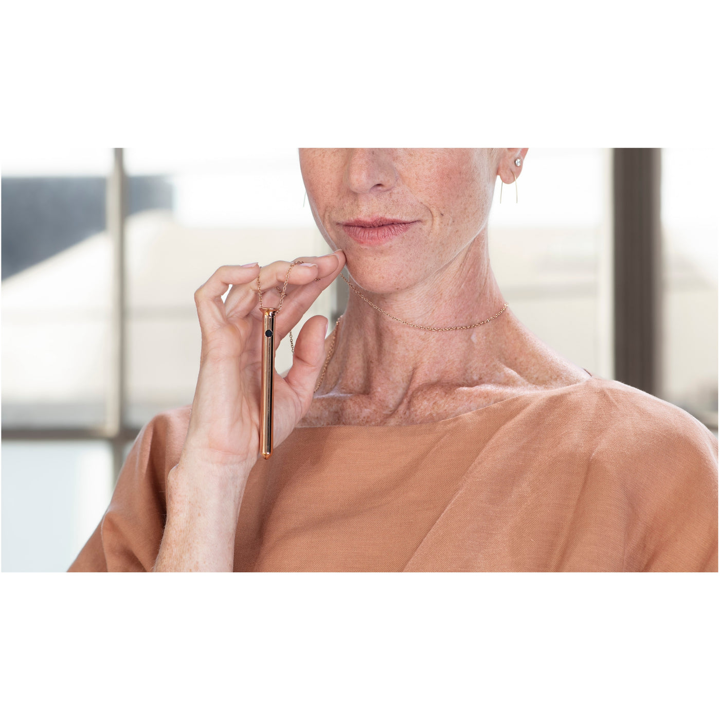 CRAVE - VESPER 2 VIBRATORE GIOIELLO ORO ROSA