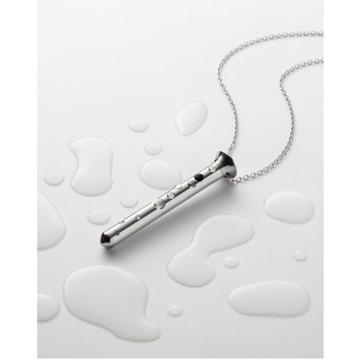 CRAVE - VESPER MINI COLLANA VIBRATORE ARGENTO