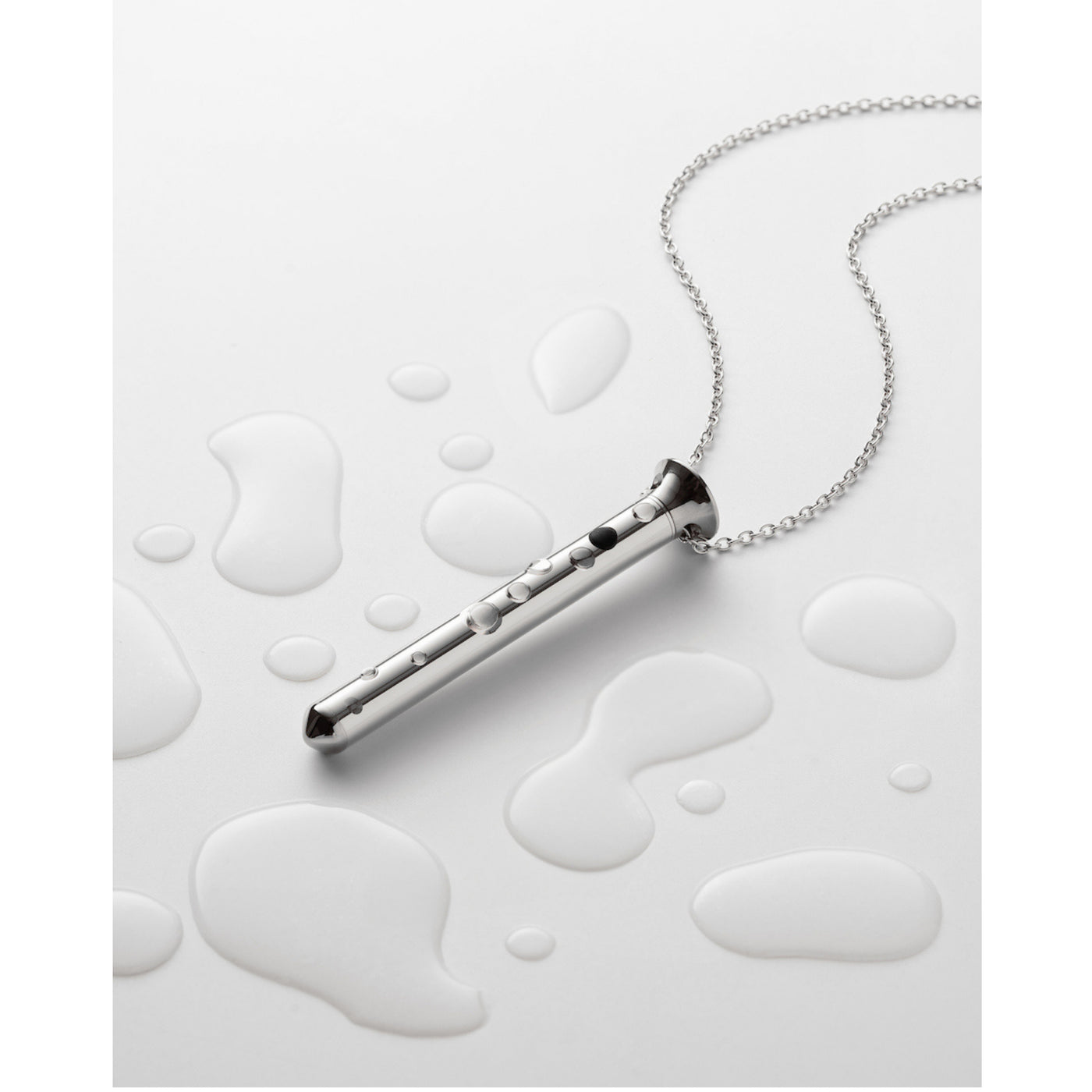 CRAVE - VESPER MINI COLLANA VIBRATORE ARGENTO
