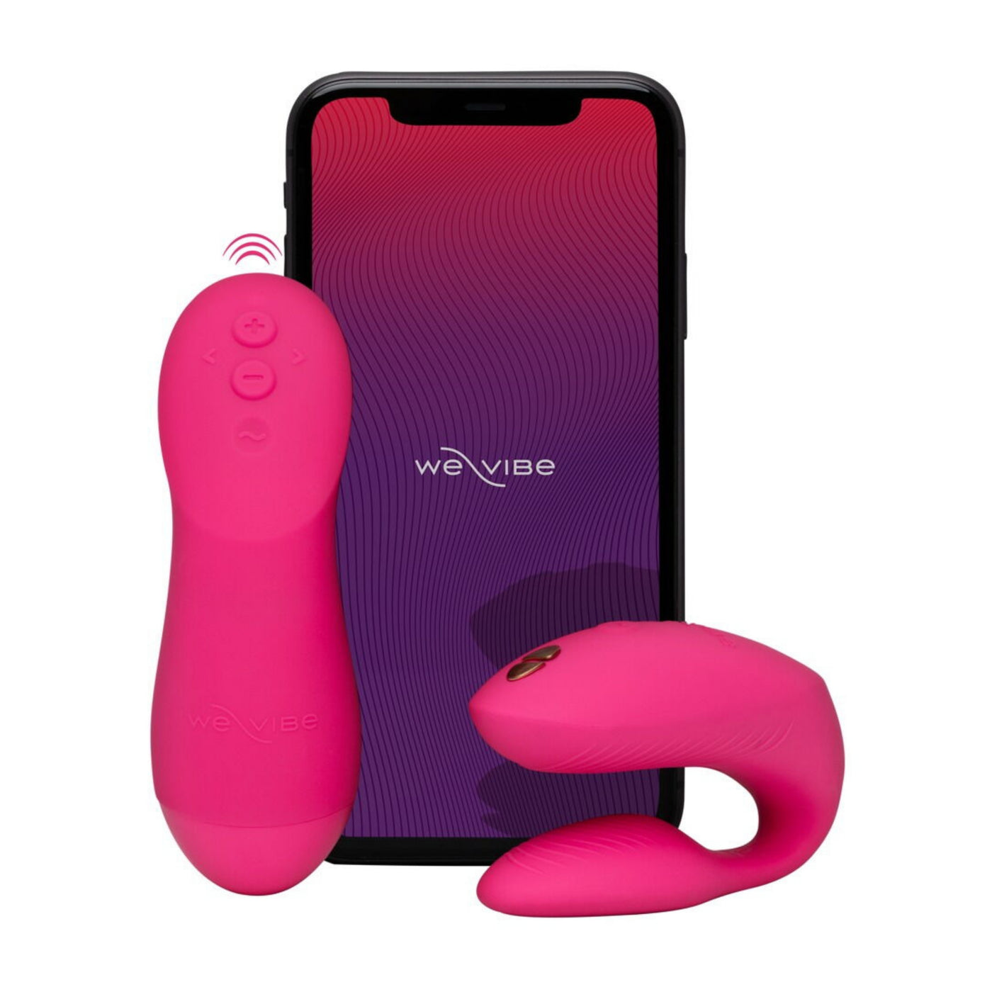 WE VIBE - CHORUS PRO COUPLE'S VIBRATOR WITH 3 MOTORS