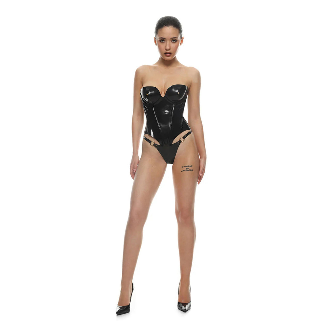 ANOESES - ELYSIA CORSETTO IN LATEX