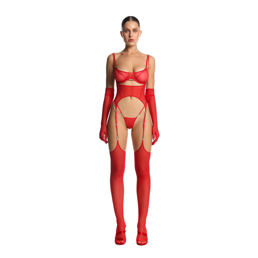 ANOSES - IMANI STOCKINGS RED