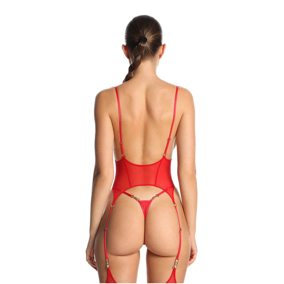 ANOESES - IMANI REGGICALZE ROSSE