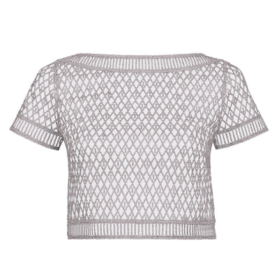 AUBADE - STARDUST DREAM TOP A MANICHE CORTE