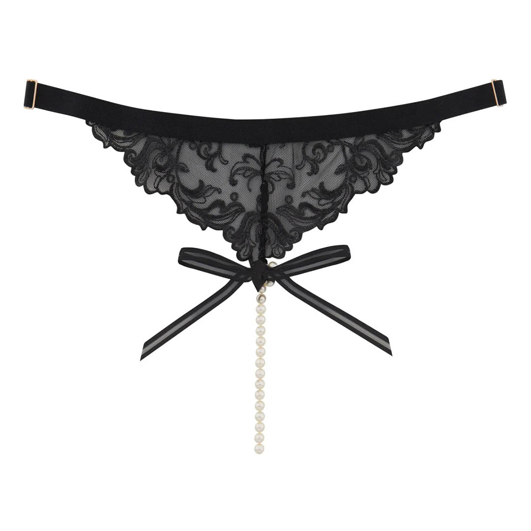 BRACLI - VIENNA G STRING CON PERLE