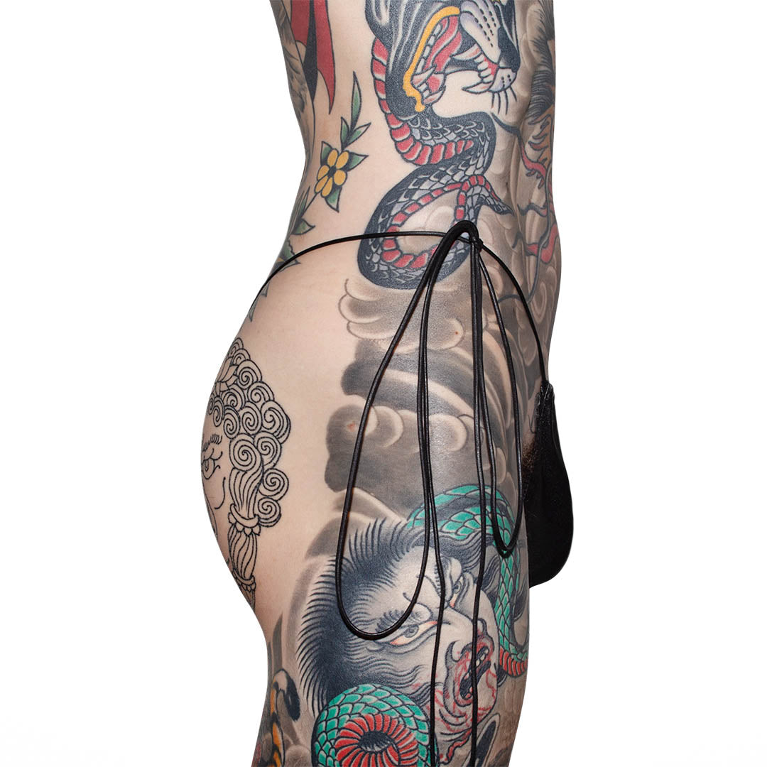 SIRAINER X MENAGERIE - PERIZOMA CON LACCETTI LATERALI