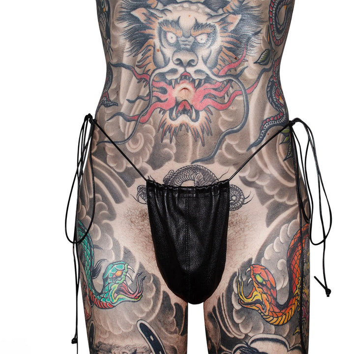 SIRAINER X MENAGERIE - PERIZOMA CON LACCETTI LATERALI