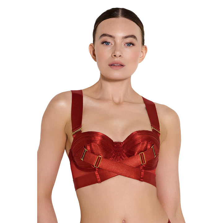 BORDELLE - SIGNATURE PANELLED BODICE BRA