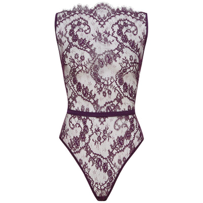 COCO DE MER - LUNARIA BODYSUIT IN PIZZO