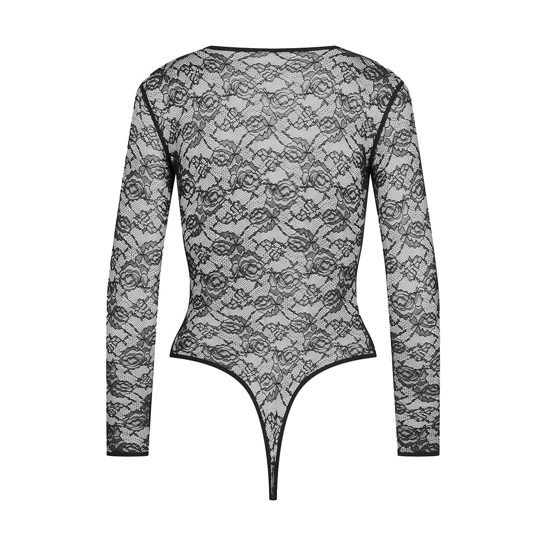 MAISON CLOSE - BODY CON SCOLLO A V
