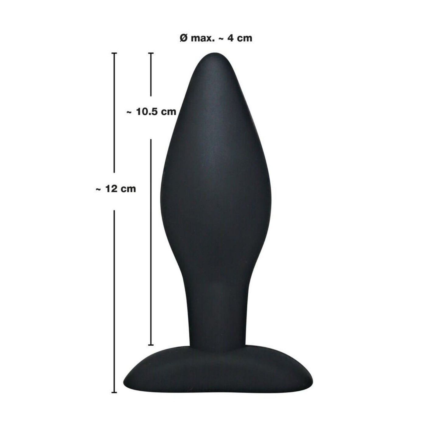 BLACK VELVET. - PLUG ANALE LARGE