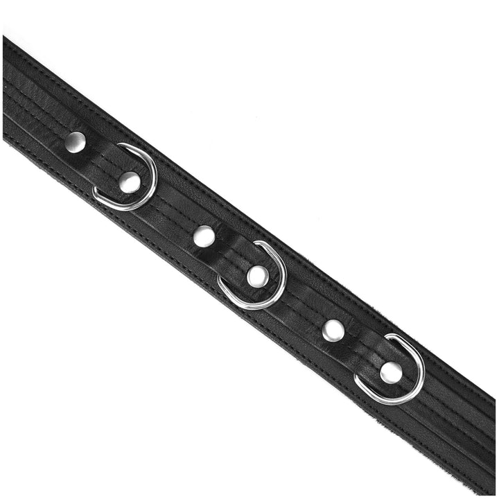 LIEBE SEELE - BLACK BOND COLLARE E GUINZAGLIO