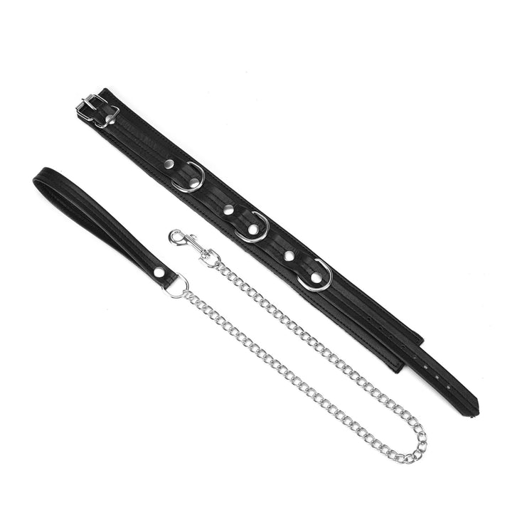 LIEBE SEELE - BLACK BOND COLLARE E GUINZAGLIO