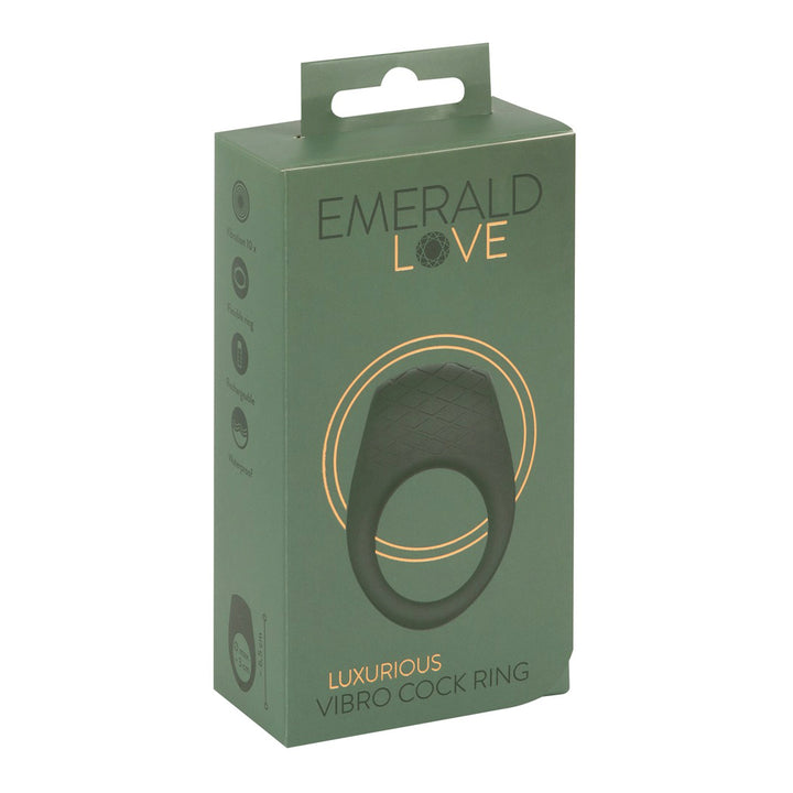 EMERALD - VIBRATING COCK RING