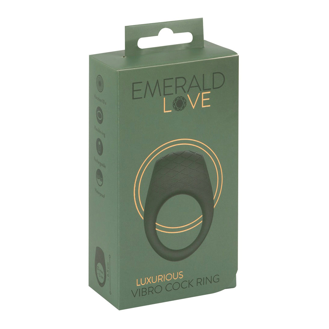EMERALD - VIBRATING COCK RING