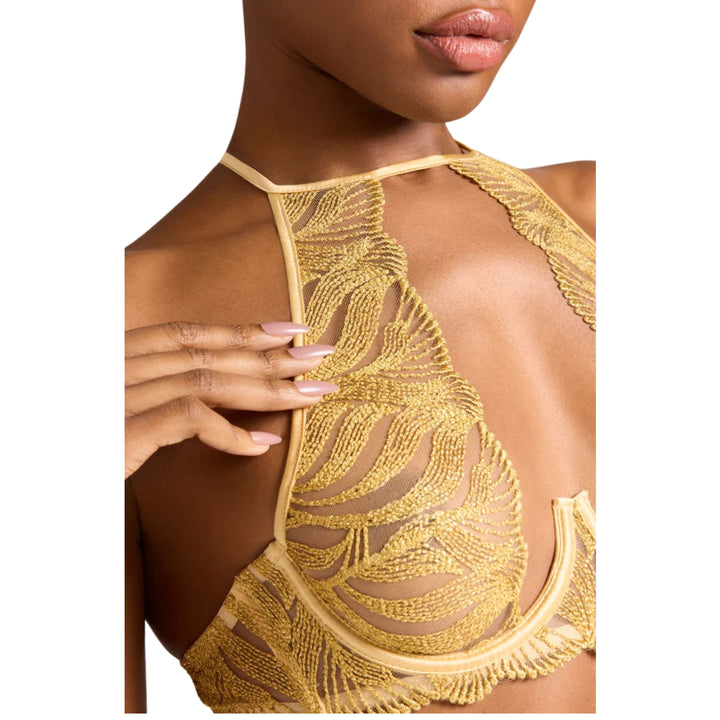 COCO DE MER - CELESTE REGGISENO CON SCOLLATURA