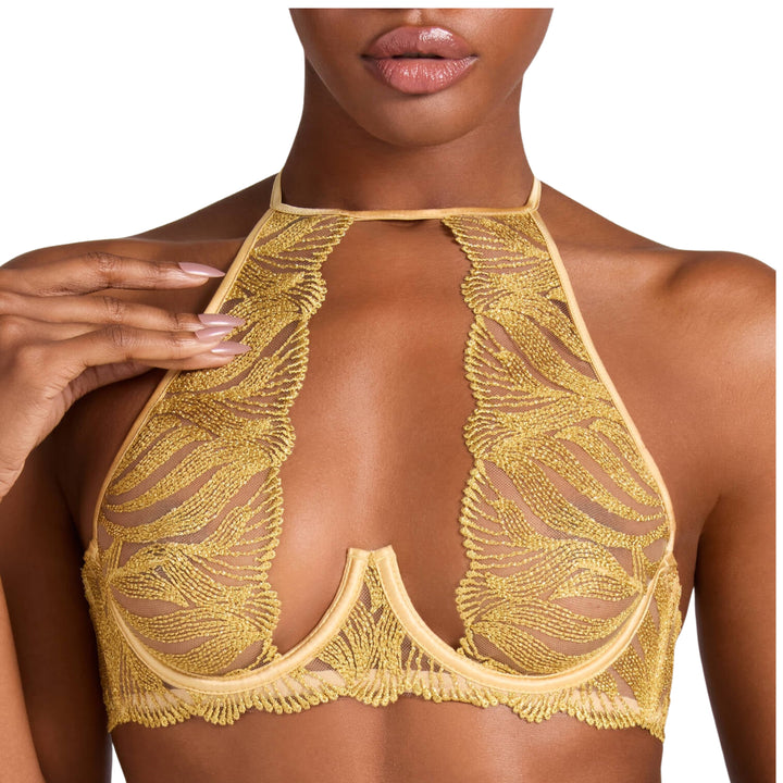 COCO DE MER - CELESTE REGGISENO CON SCOLLATURA