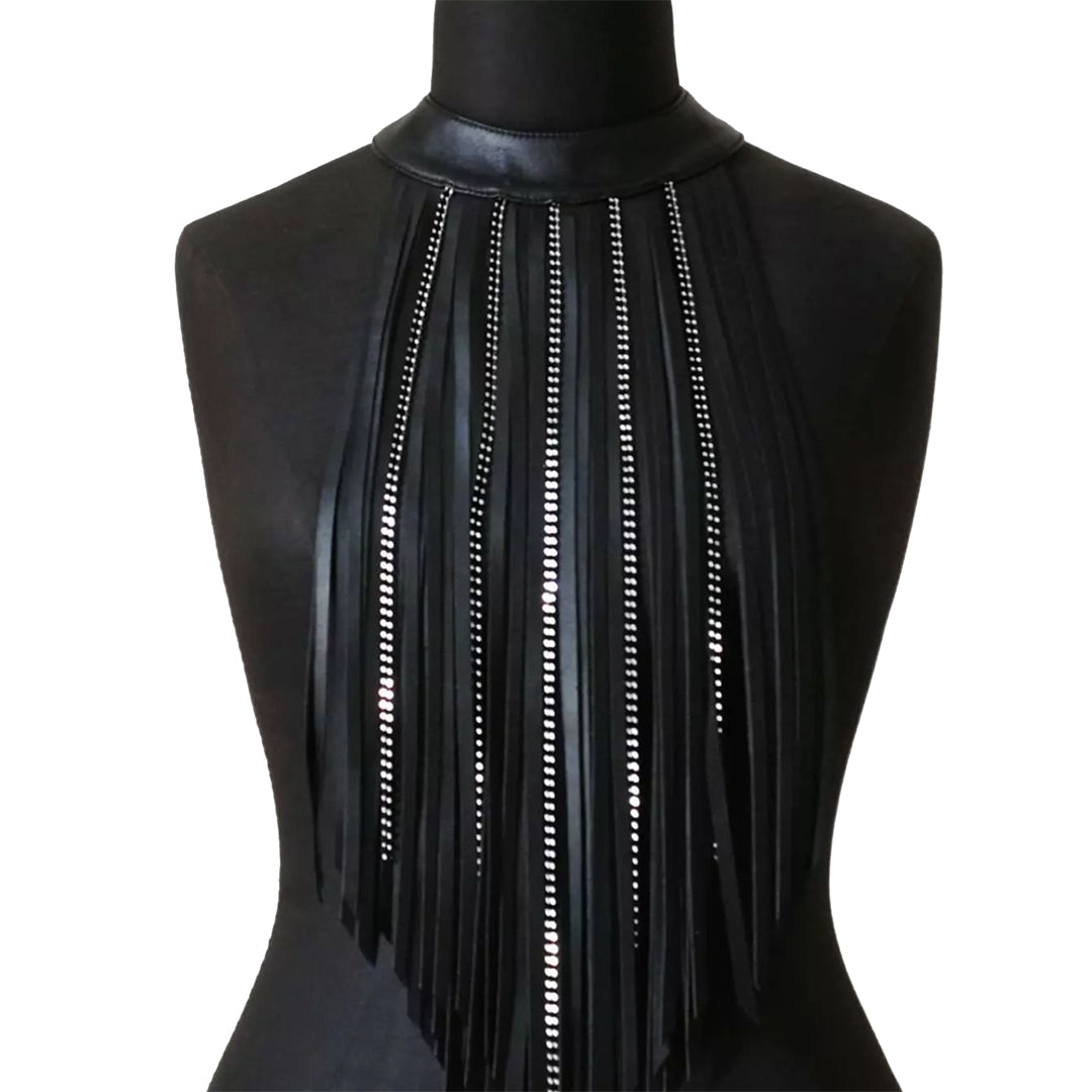 GAETANO MASSARI - LEATHER NECKLACE