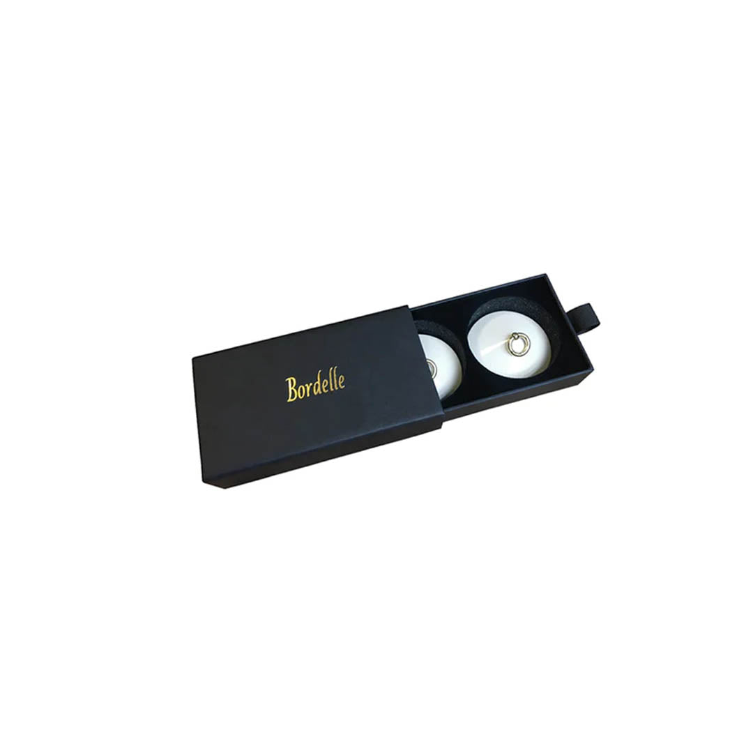 BORDELLE - COPRI CAPEZZOLI "O" PLACCATI 24K