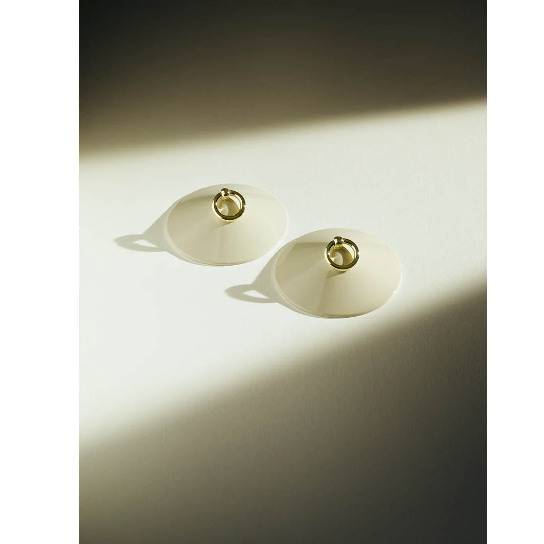 BORDELLE - COPRI CAPEZZOLI "O" PLACCATI 24K