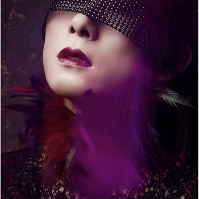 MONDIN - MASCHERA CON STRASS CHIARI