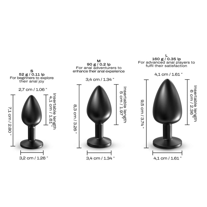 DORCEL - METAL ANAL PLUG