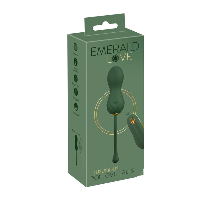EMERALD - VIBRANT SPHERES WITH REMOTE CONTROL