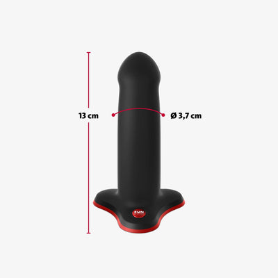 FUN FACTORY – AMOR BLACK STRAP-ON DILDO