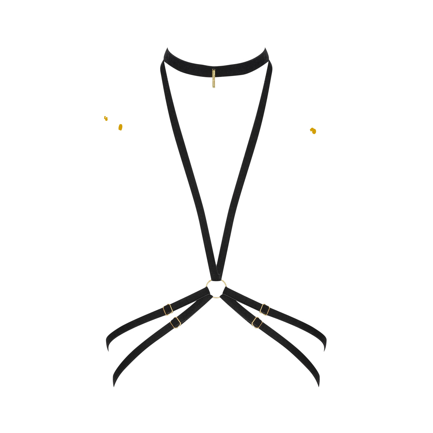 MAISON CLOSE - IMBRACATURA IN VELLUTO NERO