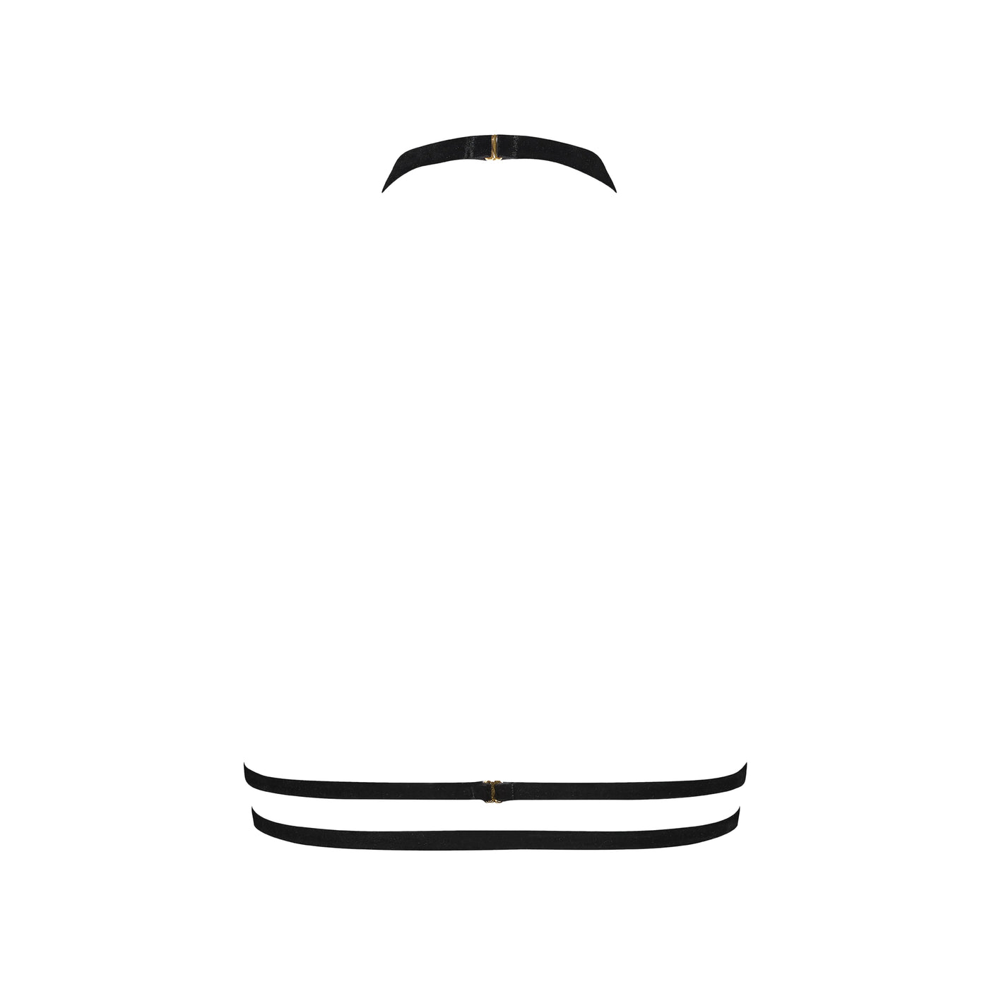 MAISON CLOSE - IMBRACATURA IN VELLUTO NERO