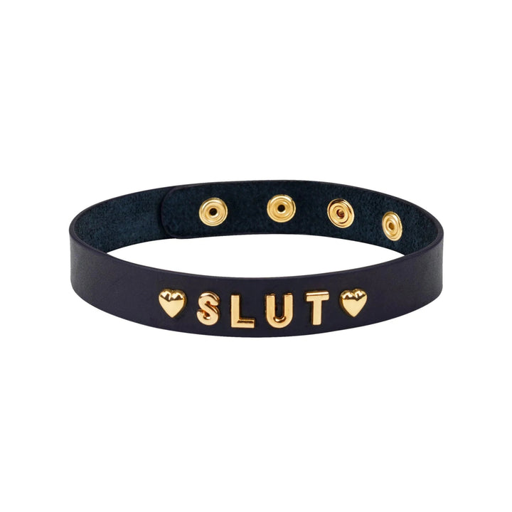 LIEBE SEELE - CHOKER IN LEATHER SLUT