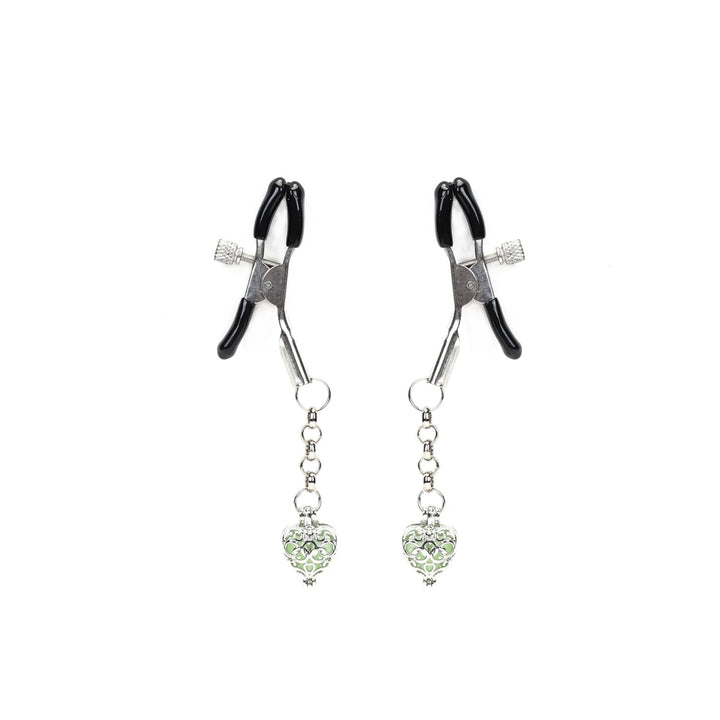 LIEBE SEELE - STRINGI CAPEZZOLI CON PIETRA VERDE