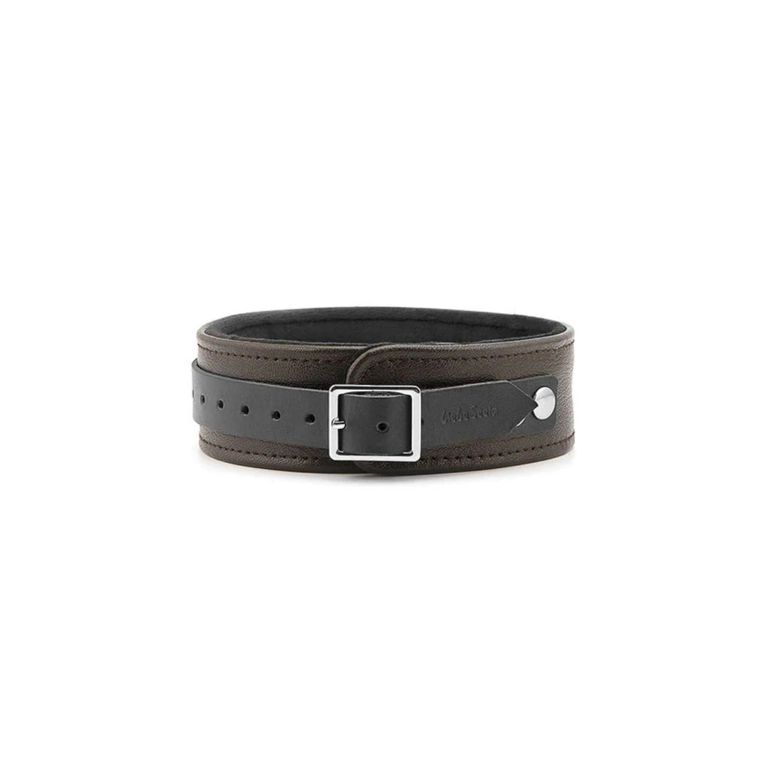 LIEBE SEELE - WILD GENT BROWN COLLAR WITH LEASH