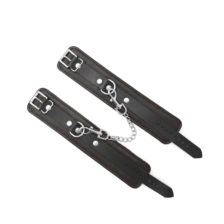 LIEBE SEELE - WILD GENT MANETTE IN PELLE MARRONE