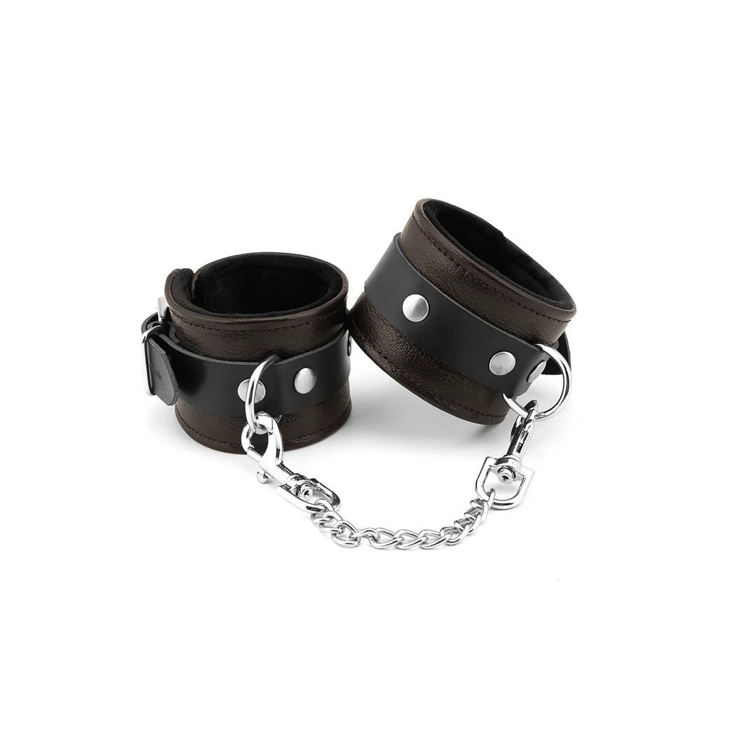 LIEBE SEELE - WILD GENT CAVIGLIERE IN PELLE MARRONE