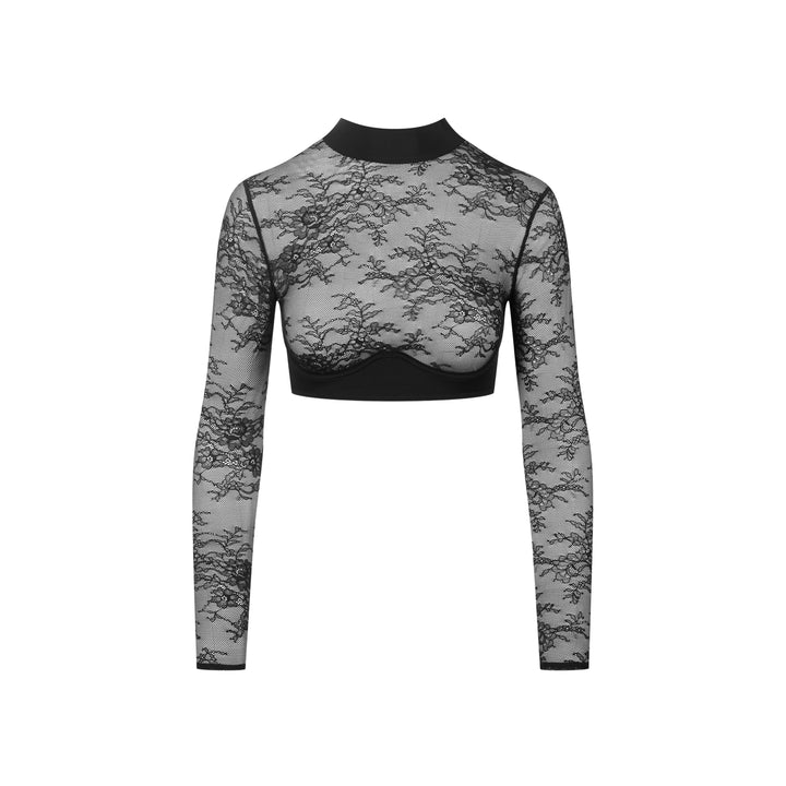 MAISON CLOSE - TOP BUSTIER IN PIZZO