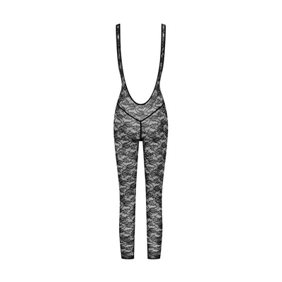 MAISON CLOSE - LACE CATSUIT WITH OPEN BACK