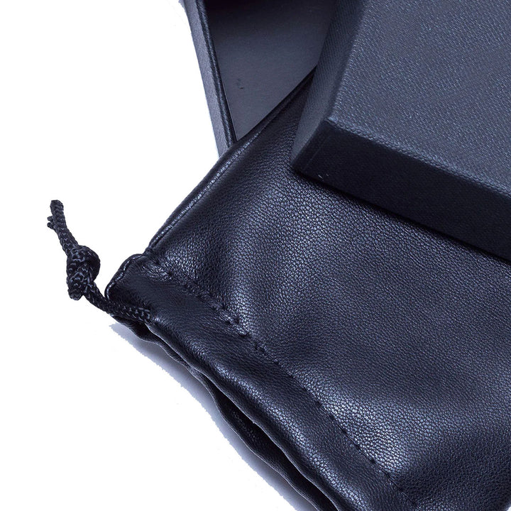 SIRAINER - EYES SHUT LEATHER LACE HOOD