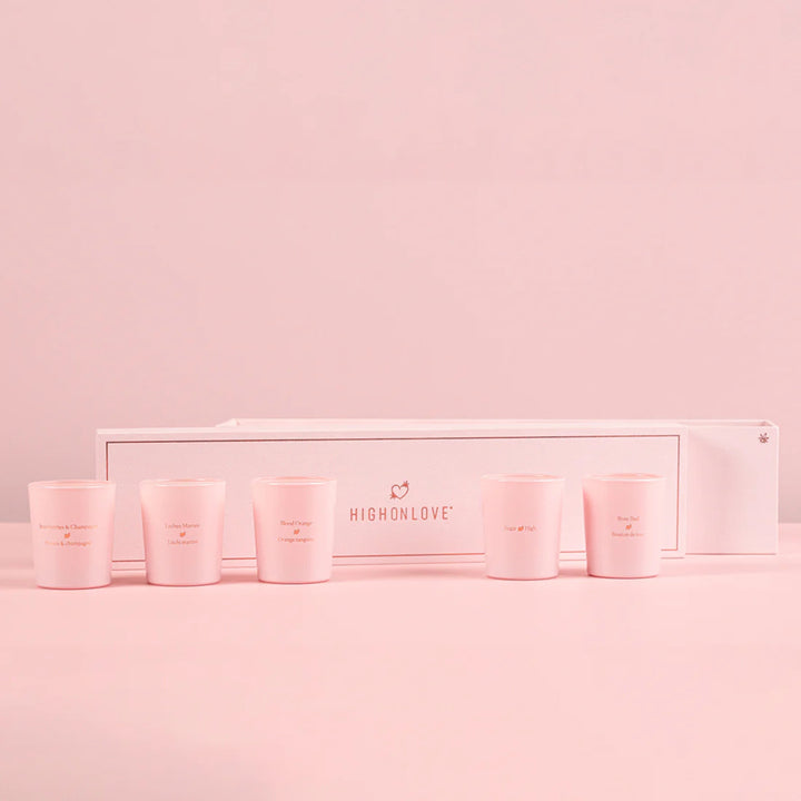 HIGHONLOVE - COLLECTION OF MINI MASSAGE CANDLES