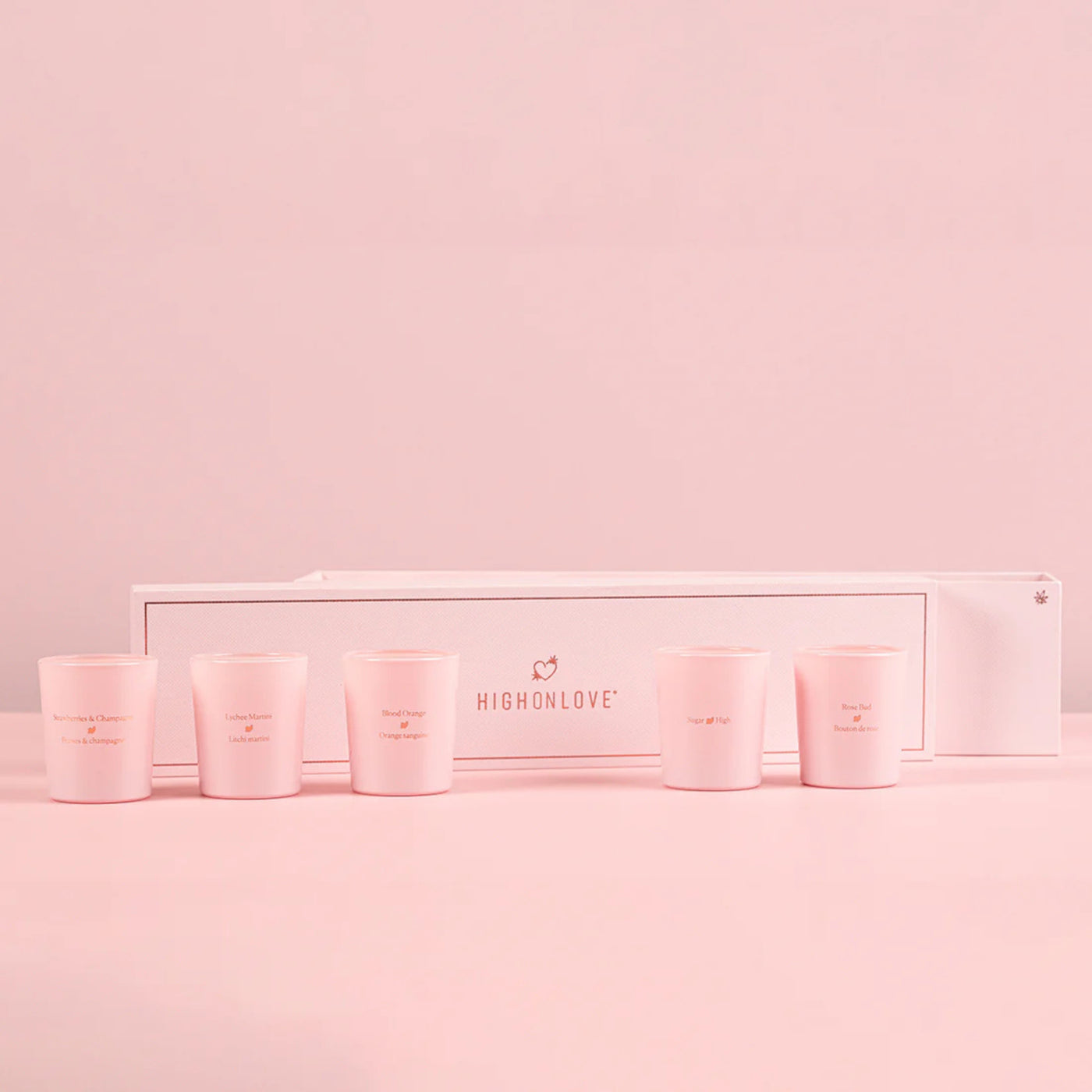 HIGHONLOVE - COLLECTION OF MINI MASSAGE CANDLES