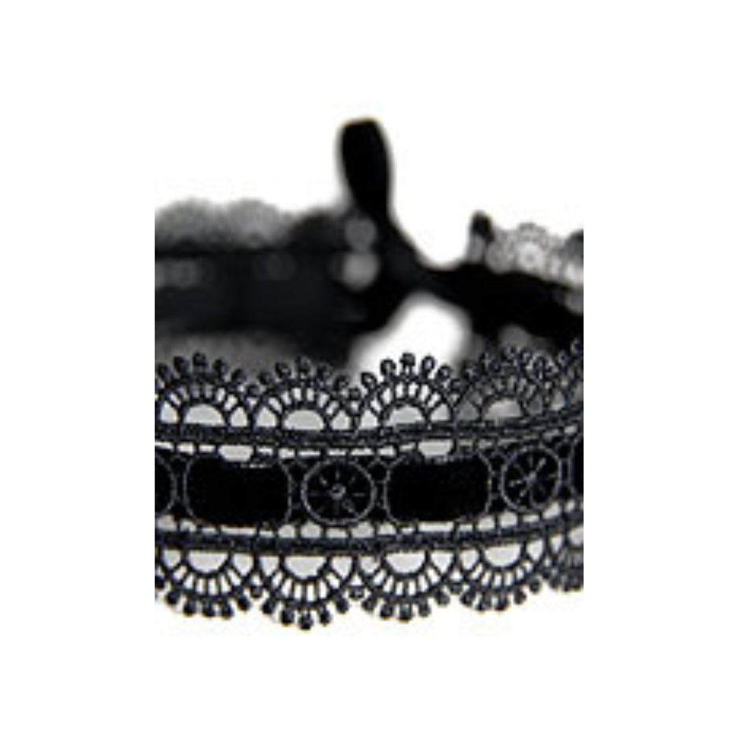 MONDIN - COLLARINO VELLUTO E PIZZO