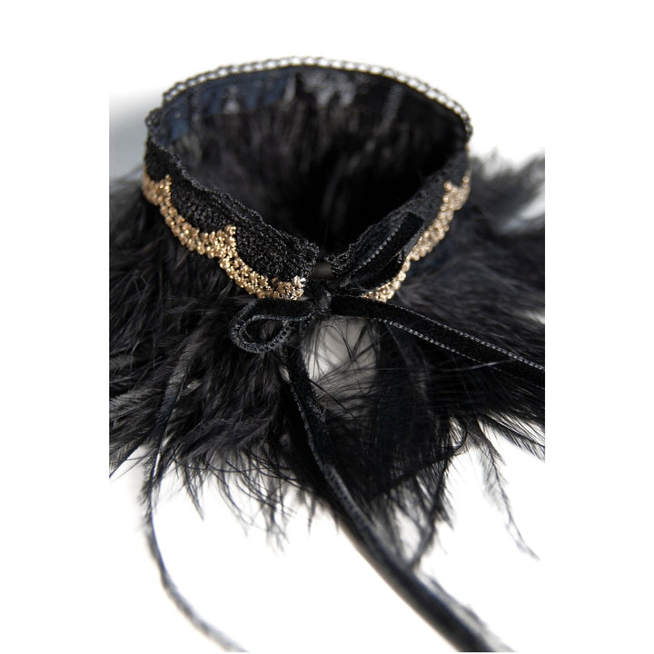 MONDIN - AURUM COLLARE CON FRANGE DI STRUZZO