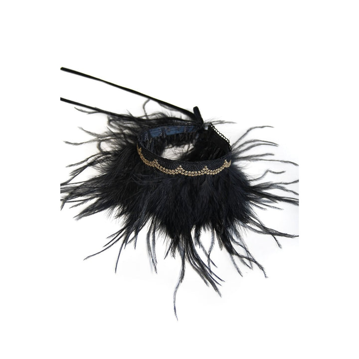 MONDIN - AURUM COLLARE CON FRANGE DI STRUZZO