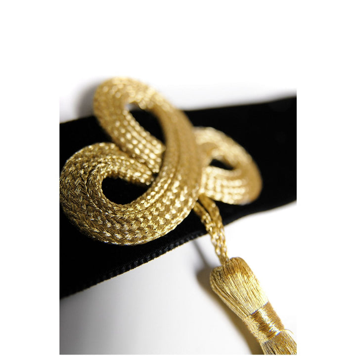 MONDIN - COLLARE IN VELLUTO CON NAPPA