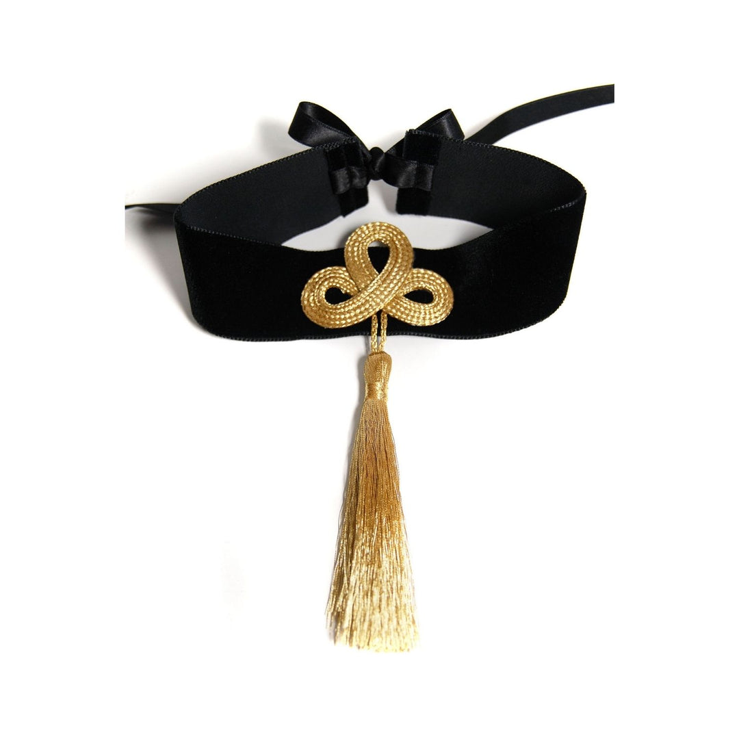 MONDIN - COLLARE IN VELLUTO CON NAPPA